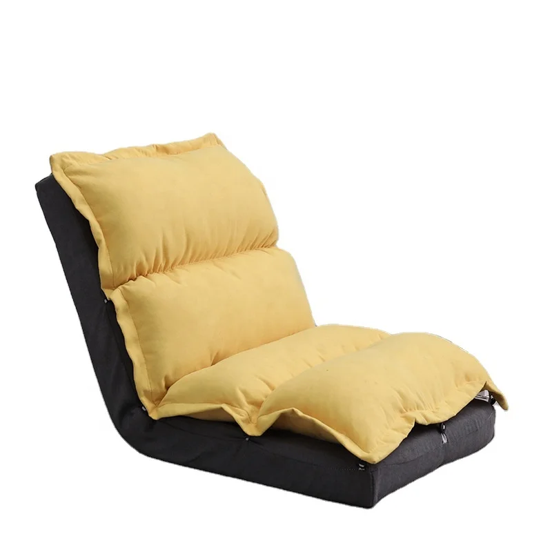 SITU fashion lounge portable lazy sofas L shape lazy floor sleeping cotton sofa chair