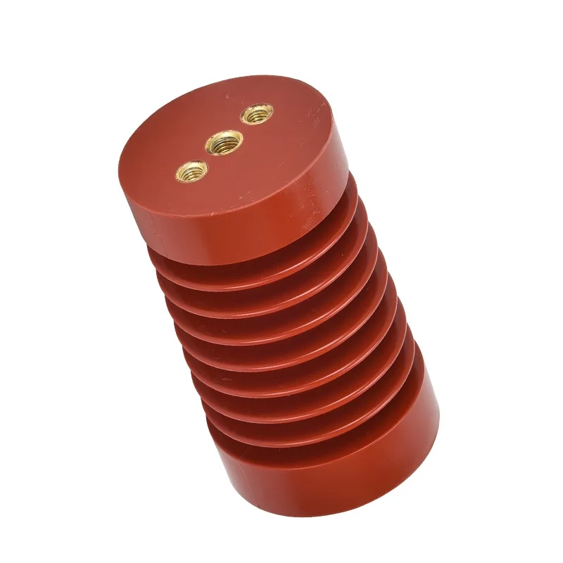 China Tianli silicone post insulator 12kv-72.5kv solid-core post porcelain insulator
