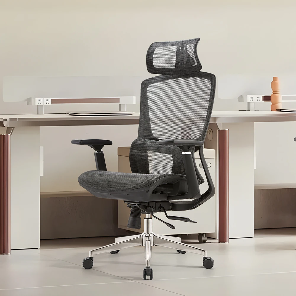 Foshan new design modern office furniture ergonomic chair office chair spare parts cadeira de escritorio desk chair
