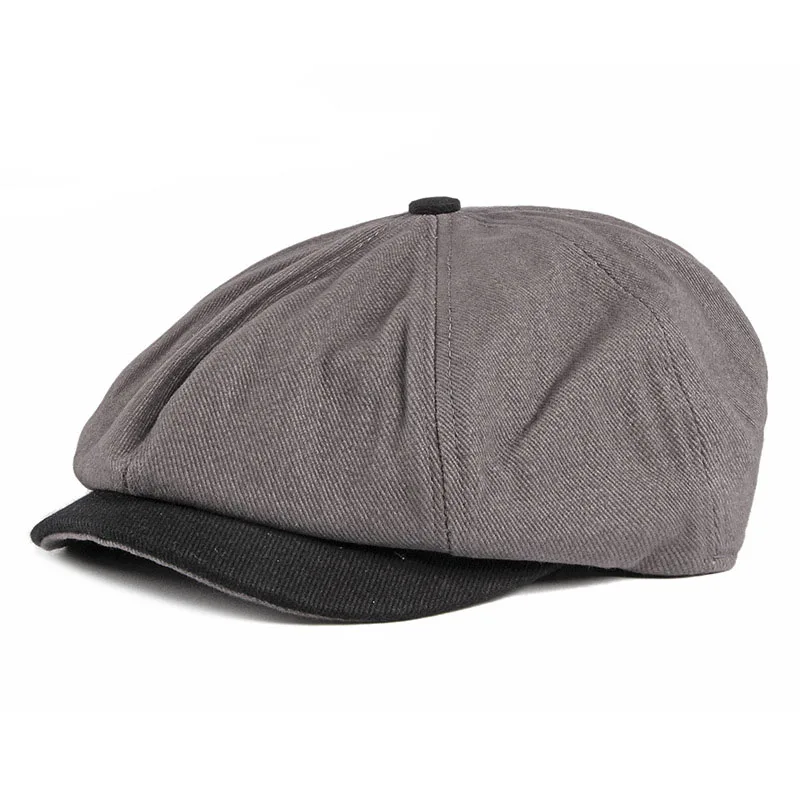 2022 custom fabric newsboy winter 8 panel hats and hats and ivy hats