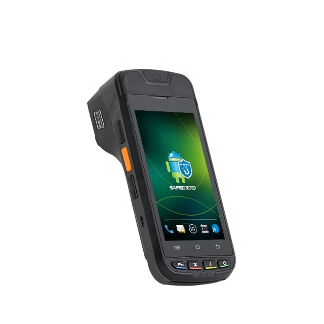 UROVO i9000S Android 13 Handheld POS Device With Thermal Paper Rolls Rugged POS Machine