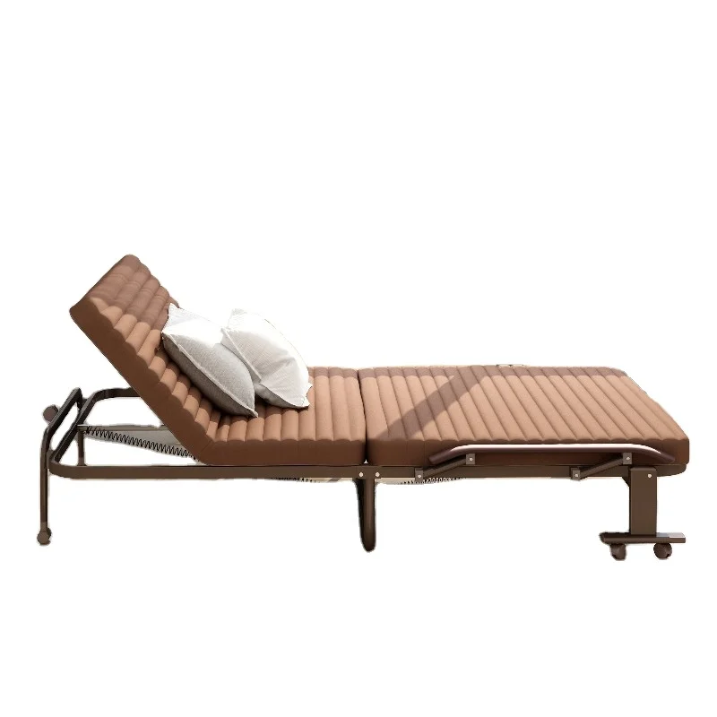 Офисные раскладные кровати железные современные гостиничные кровати с матрасами Фабрики Напрямую поставляют высококачественные и Экономичные металлические китайские