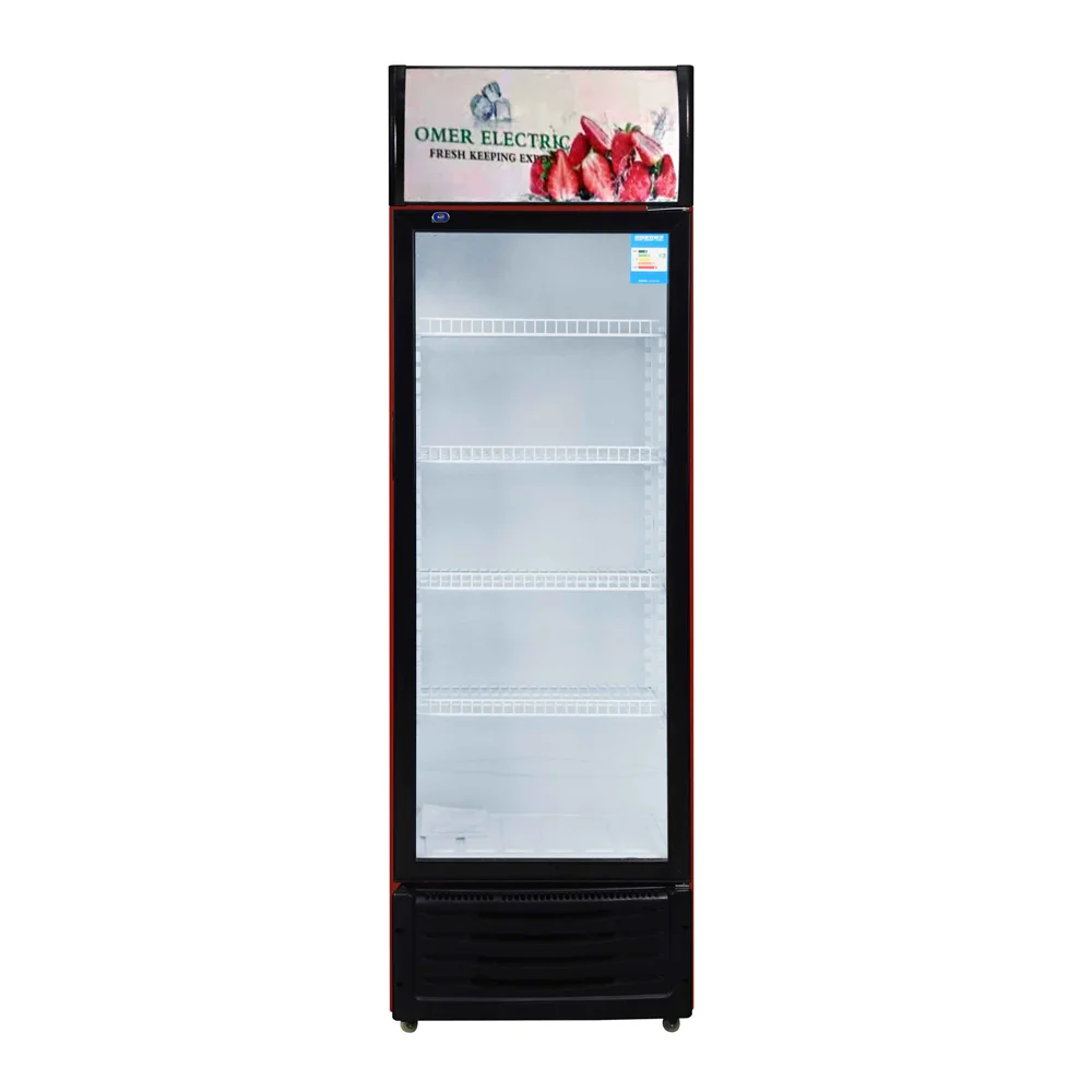 2022 Convenience Store Refrigeration Cabinet Display Vertical Beverage pepsi drink coolers chillers