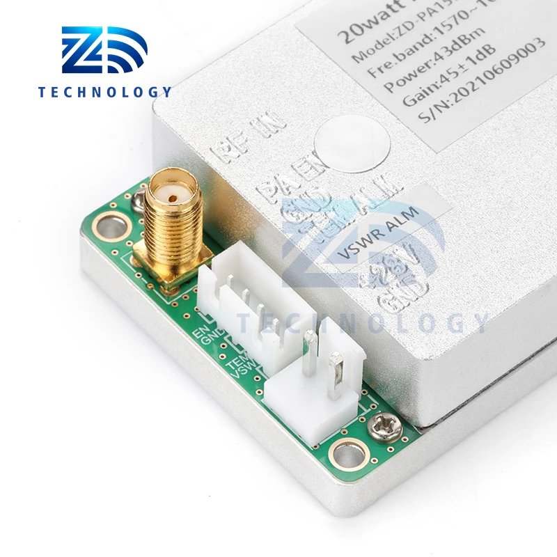  High Power 100W 2.4GHz WIFI Amplifier Module for Base Station Repeater Signal generator DDS