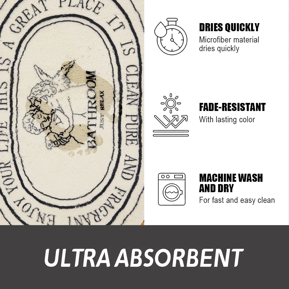 Aesthetic Blank Hot Selling Coral Velvet Fleece Memory Foam Washable Low-Profile Customized Bathroom Mats For Bathroom