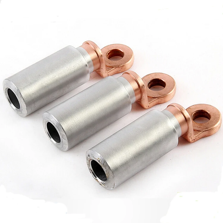 power fitting DTL bimetal aluminium copper terminal lug types/bimetallic lugs/cable ferrule