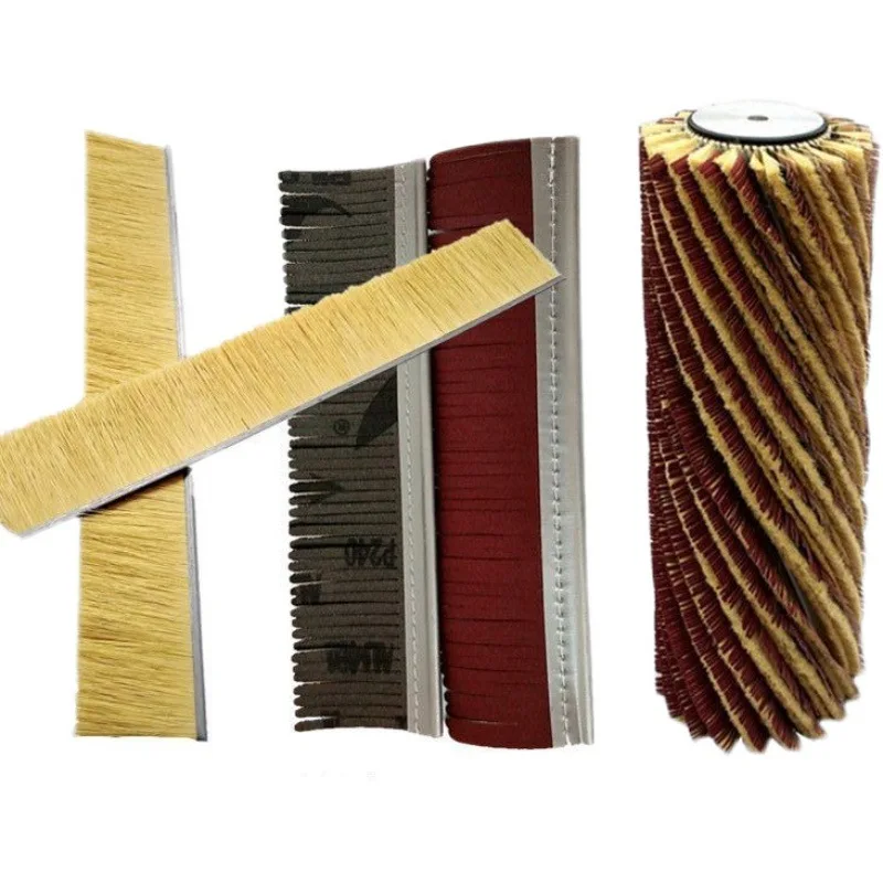 Tampico Roller For Brush Plywood Grinding Sisal Cleaning Sand Paper Polishing Tool