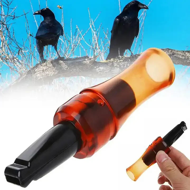 Outdoor Crow whistle Bionic Crow Call Hunting Gear Loud Shooting Decoy Caller Game Crow Turkey Locator Call Whistle