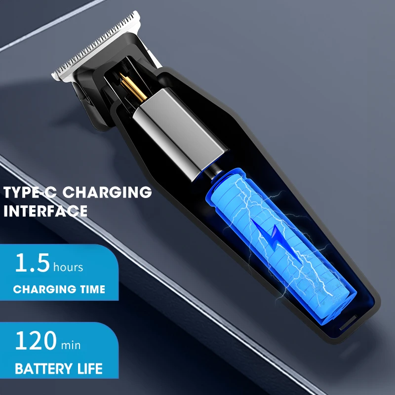 Hot Selling Lanumi 389 new hair trimmer machine price professional men hair clipper guide comb rechargeable hair clippers