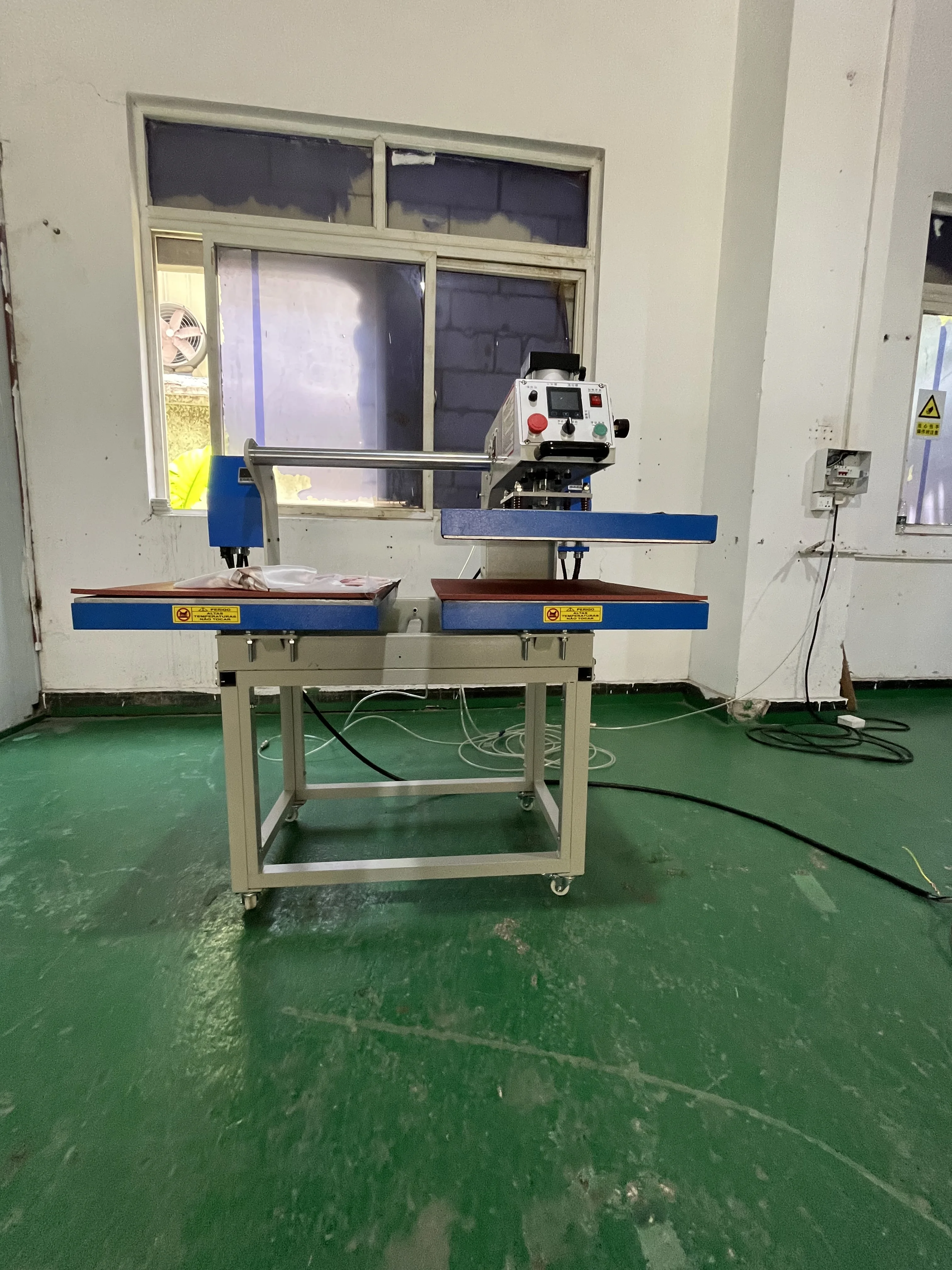 dual pneumatic 16*20 Heat Press Machine For Christmas Halloween