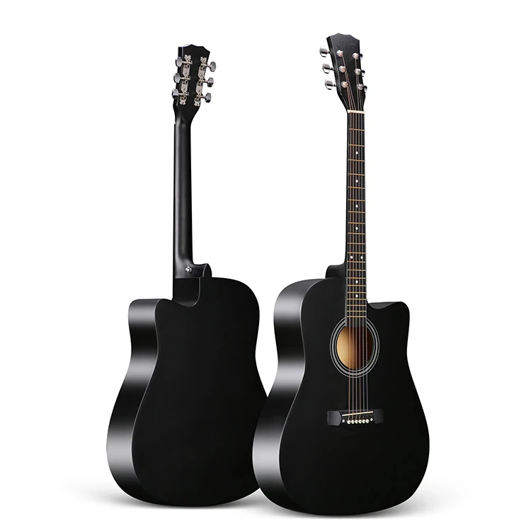 HEBIKUO M4101 41Inch High Quality Basswood Plywood Various Colors Suitable for adult children beginners Acoustic Guitar
