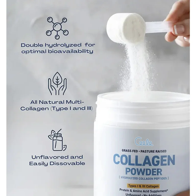OEM&ODM Collagen Beauty Health Collagen Supplement Ingredient Marine Colagen Collagen Powder For Women & Man
