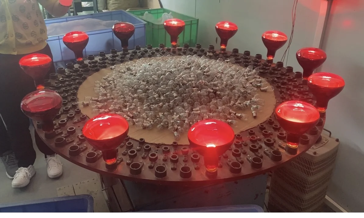 R125 Infrared Light bulb R40 Beauty light bulb R40 Sauna bulb 120V/240V250W 375W