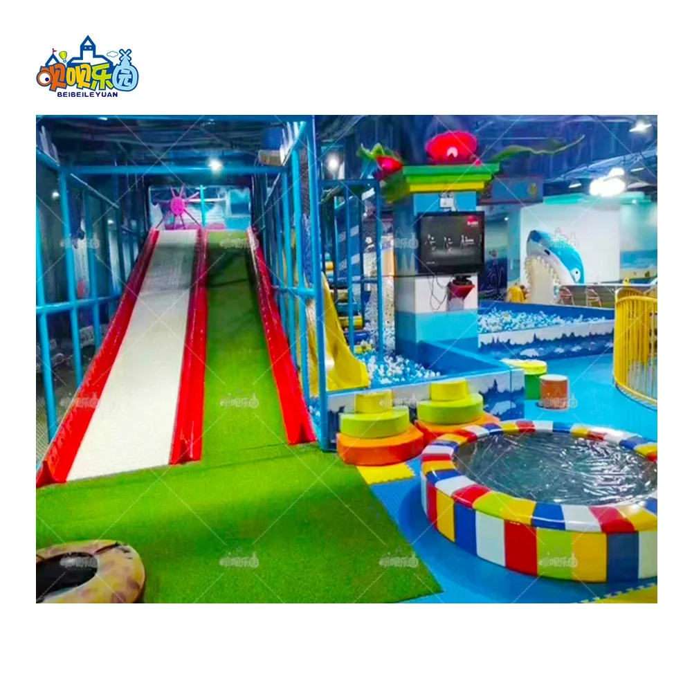 Hot Sale Indoor Playground Equipment Kids Playground Indoor Soft Play with Slide Facilities