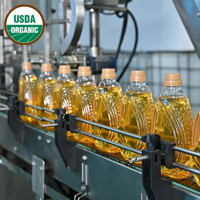 Органическое масло камелии USDA Прямая поставка с завода оптовая продажа сырье рафинированное холоднопрессованное Масло Семян олиферы чай OEM