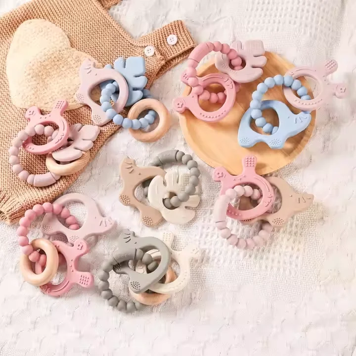 2024 Детские Силиконовые Прорезыватели для зубов
