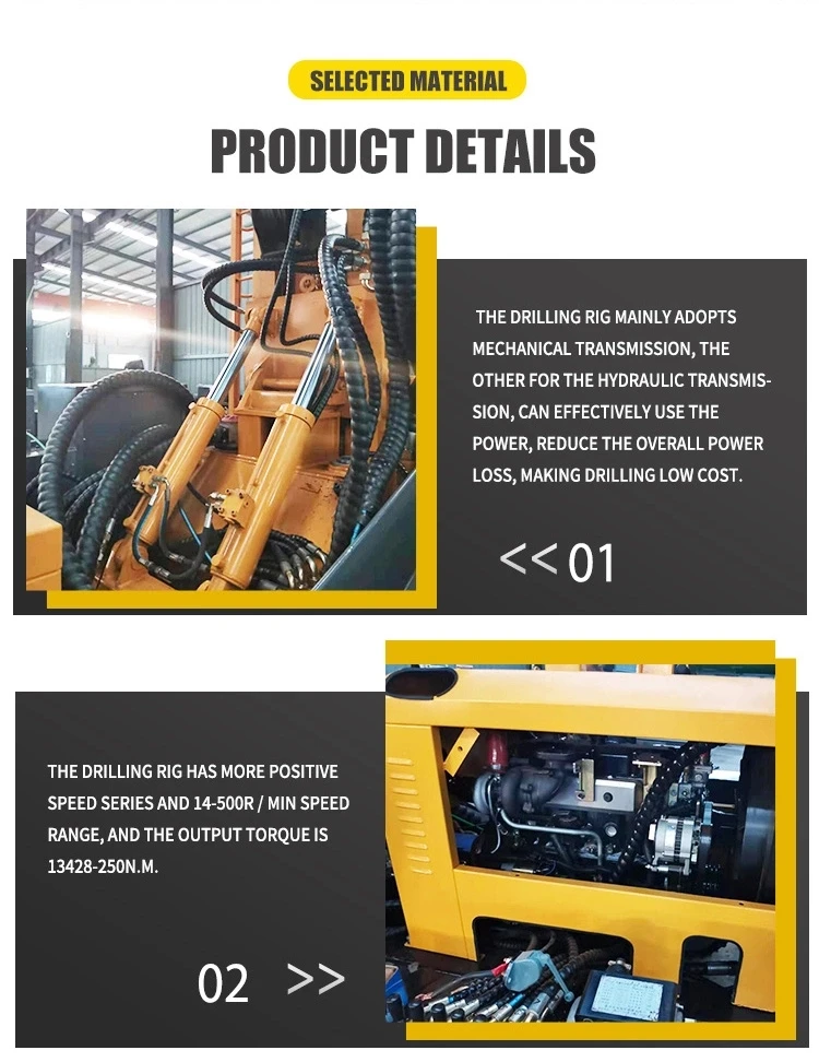 600m deep water well drilling rig