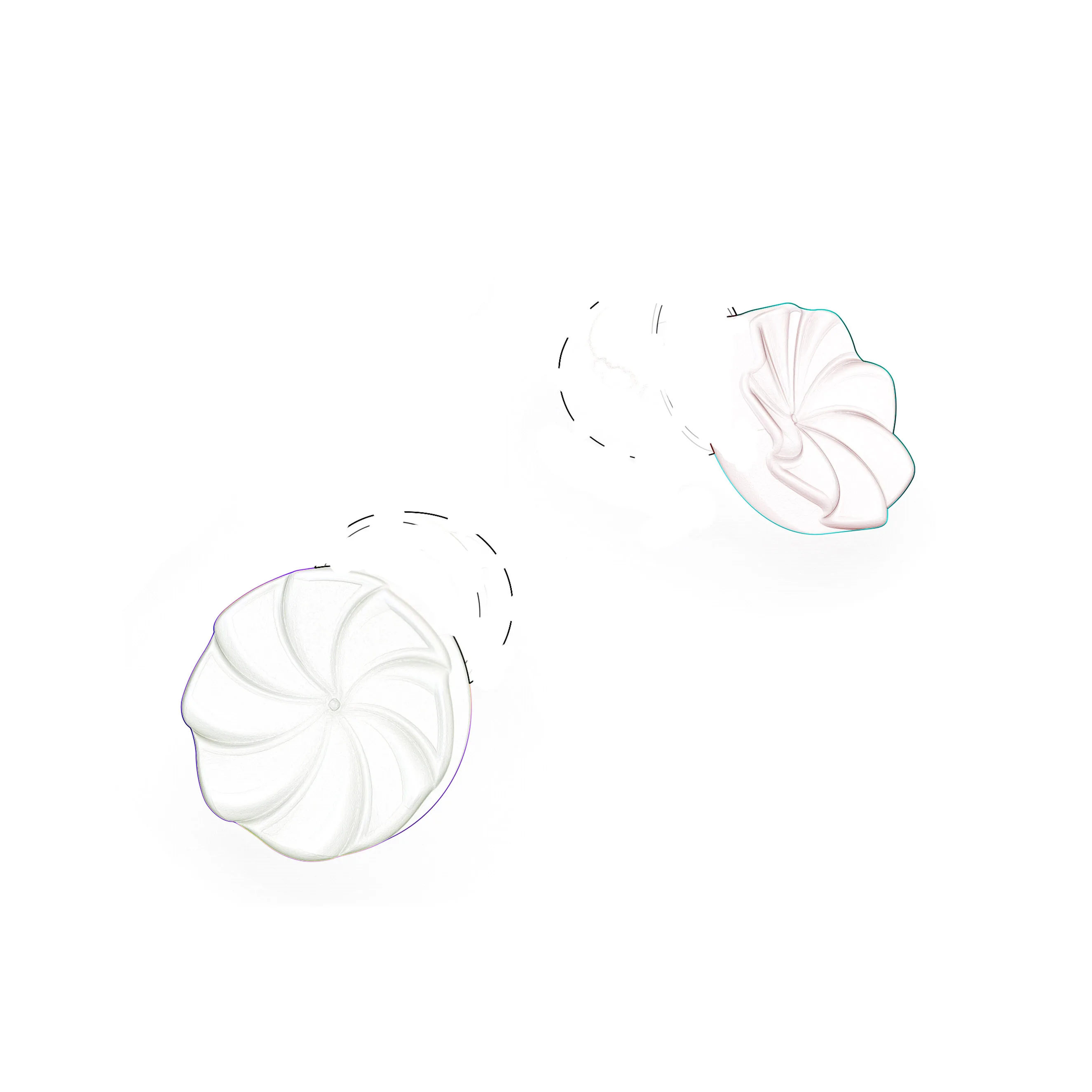 Reusable Noise reduction sleep earplugs Silicone ear plugs Sound insulation sleep earplugs