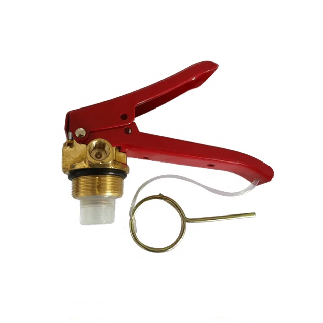 M30 inlet thread brass valve of 4~12KG dry powder fire extinguishers in Brazilian Market