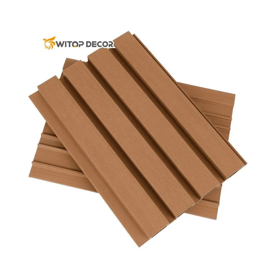 factory direct sales  Exterior Decorative Wall Panel Wall Cladding Outdoor Wpc Panel