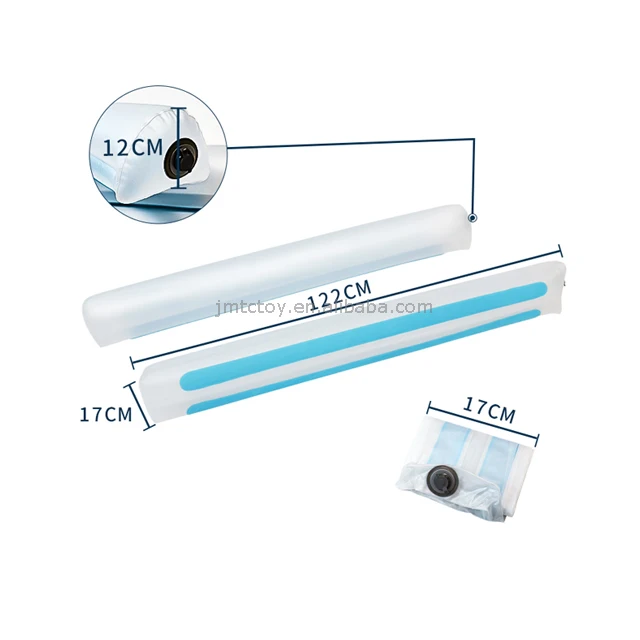 Safety Sleep Bedside Rail Guard Inflatable 2 Pieces Toddler Bed Rail Bumpers