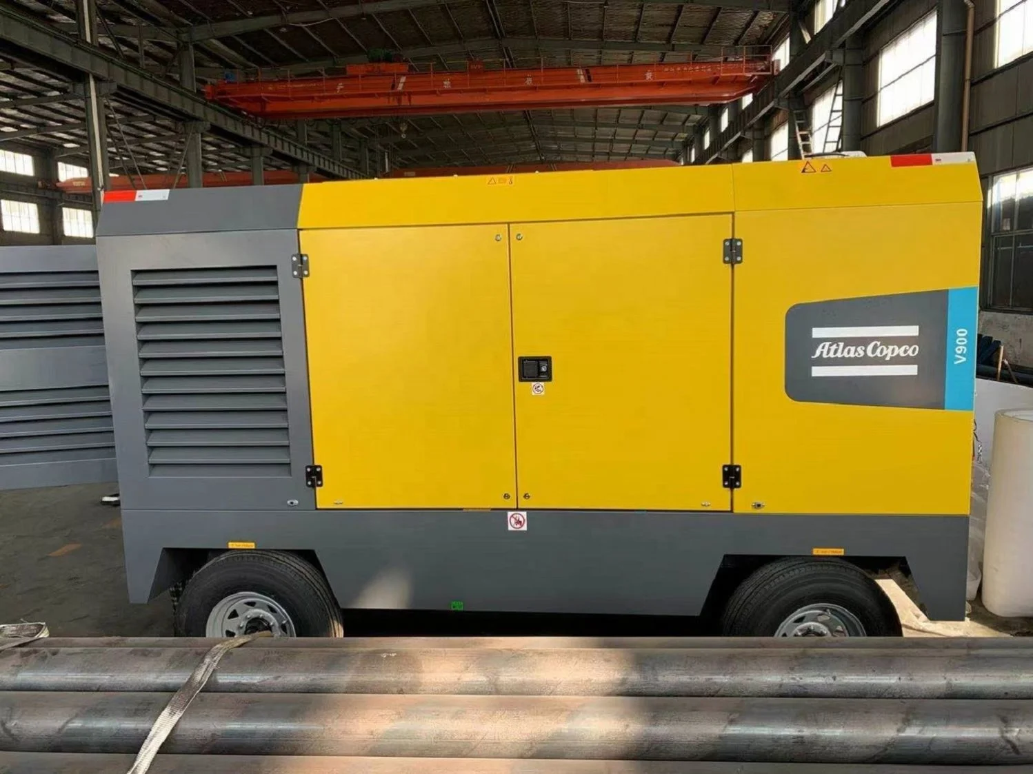 Новинка 2021 состояние продукции воздушный компрессор Atlas Copco V900 для сверления в течение одного года