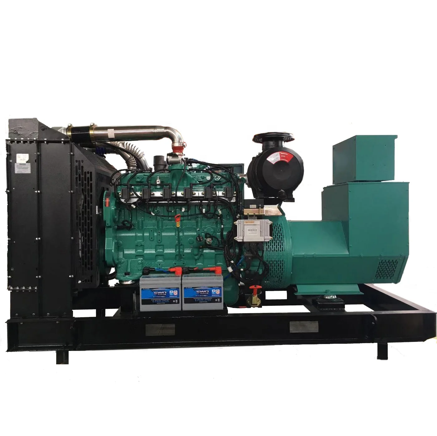 High efficiency 50kw 80kw 100kw 1500RPM Biogas /Hydrogen/Methane/LPG/CNG Natural gas silent canopy domestic power Generator