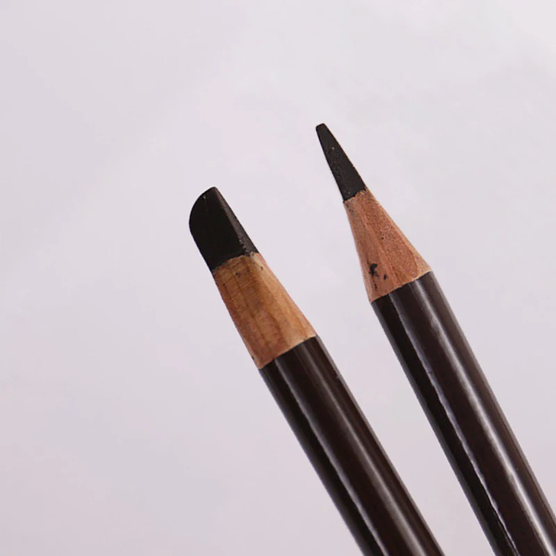 Private Label Eyebrow Pencils Own Brand Makeup Thin Eye Brow Pencils Custom Logo Slim Eyebrow Pencil