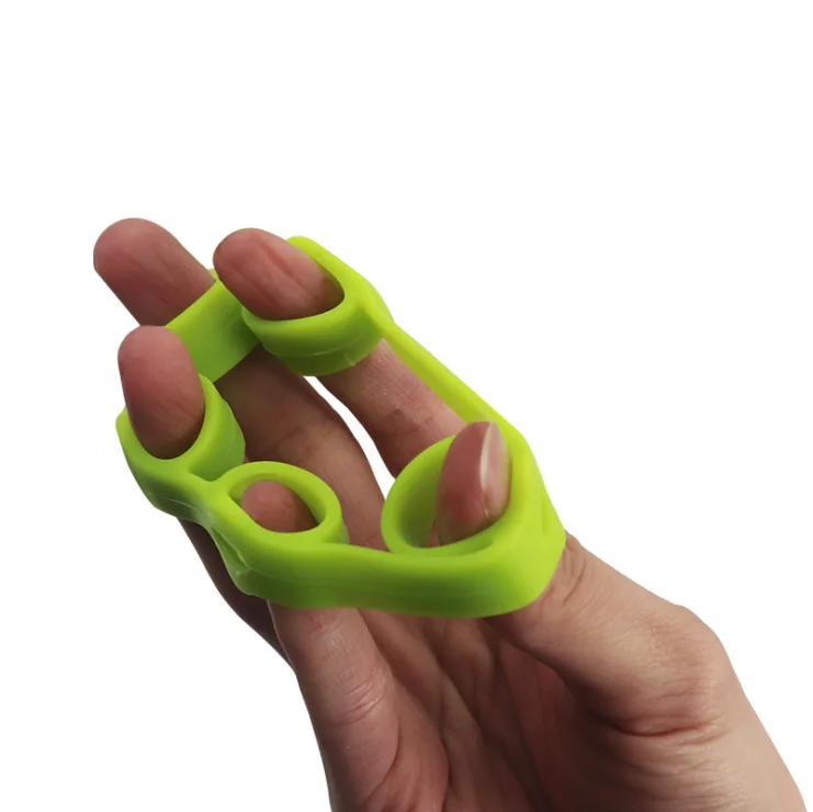 Finger Exercise  Finger Grip Stretcher Silicone Resistance Bands Hand Extensor Exerciser Elastic for Relieve