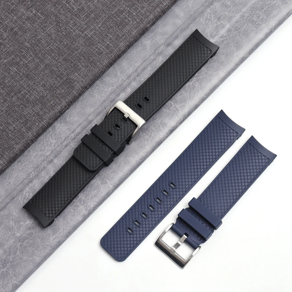 22mm Fluorine Rubber Watchband for IWC AQUATIMER FAMILY IW376806 IW379503 for Men FKM Rubber Quick Release Watch Strap