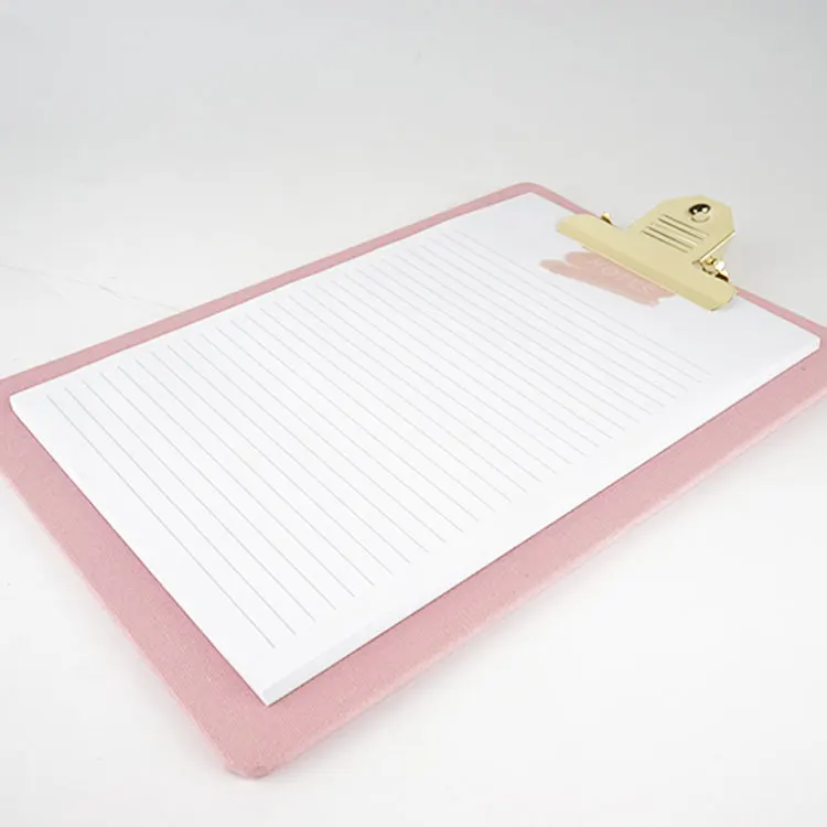 Cheap Wholesale Schools Office A4 Size Plastic Clipboards With Note