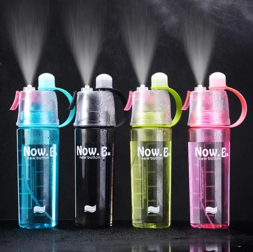 400ML 600ml hot sales popular mist spray water bottle wholesale