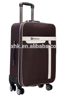 Long Distance Travel Luggage Bags Hand Trolley Suitcase Set Carry On Fabric Luggage Soft Case