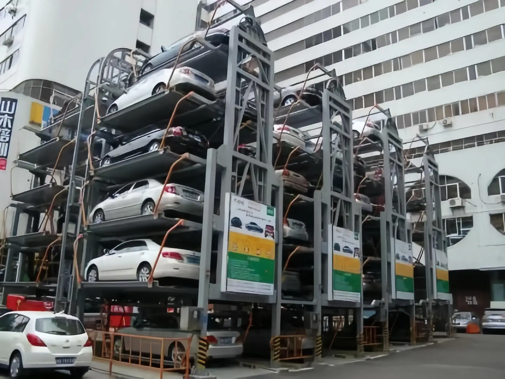 Sedans SUV Rotary Car Parking System vertical carousel system