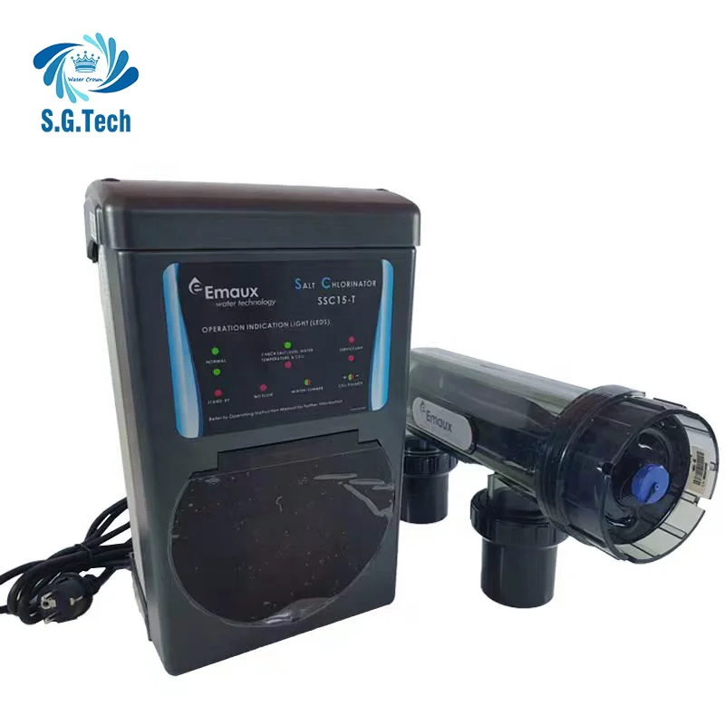 Wholesale price DC24V salt chlorinator salt water generator machine for small home swimming pool