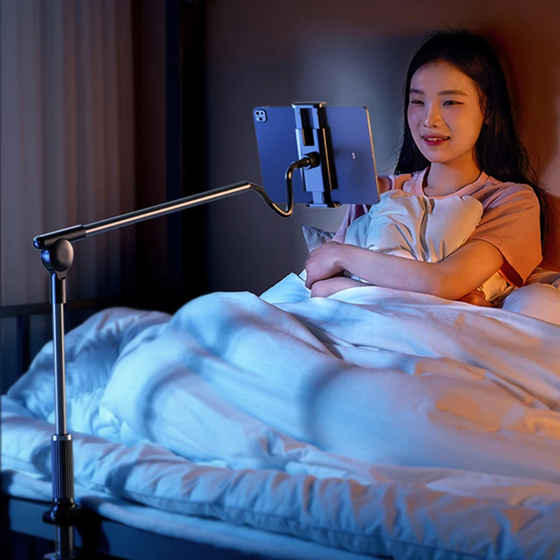 Держатель сотового телефона «гусиная шея» Универсальный Ленивый Кронштейн 110 см шток ленивого человека держатель Гибкая рука Клип держатель для планшета стенд