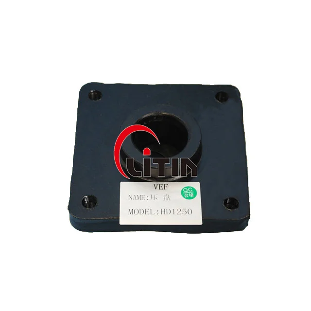 LITIAN Excavator Tension Assy Spare Parts Excavator Idler Yoke DH150 Yoke & Spring-Support Plate