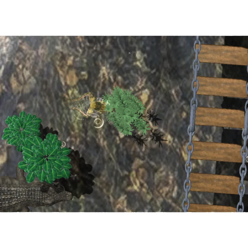 High quality AR product immersive magic pond floor screen hologram 3d simulator for home gym children amusement park