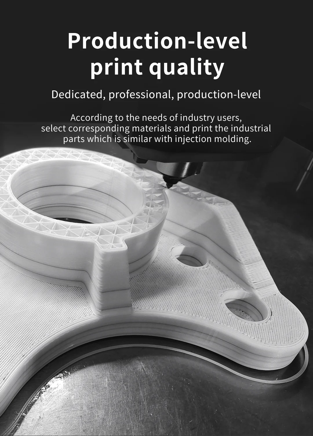Creality Desktop Professional Large Format  3D Printer Support ABS PLA TPU  Impresora 3d Imprimante