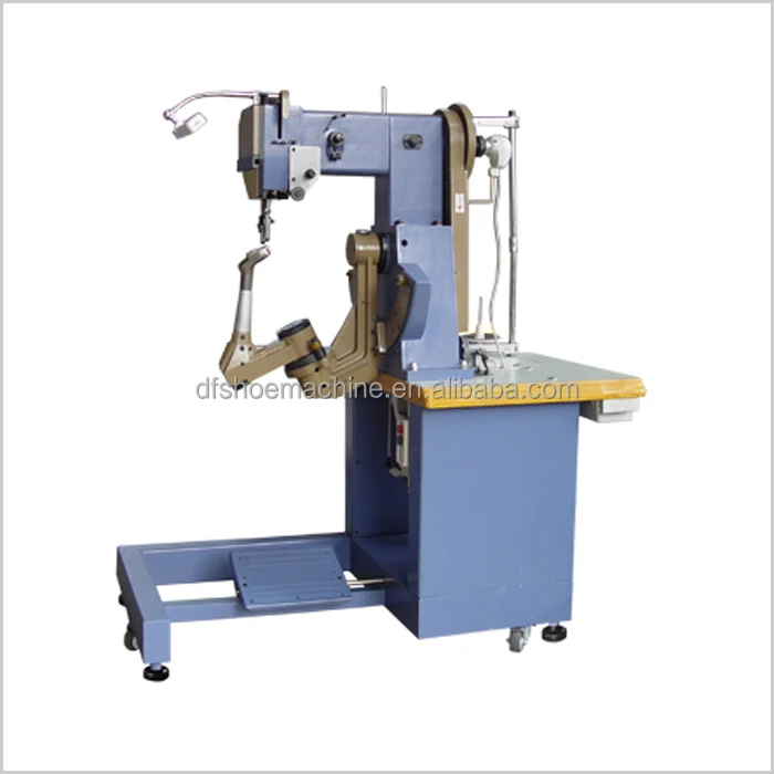 Double Thread Lock Stitch Seated Side Inseam Shoe Making Sole Industrial Sewing Machine