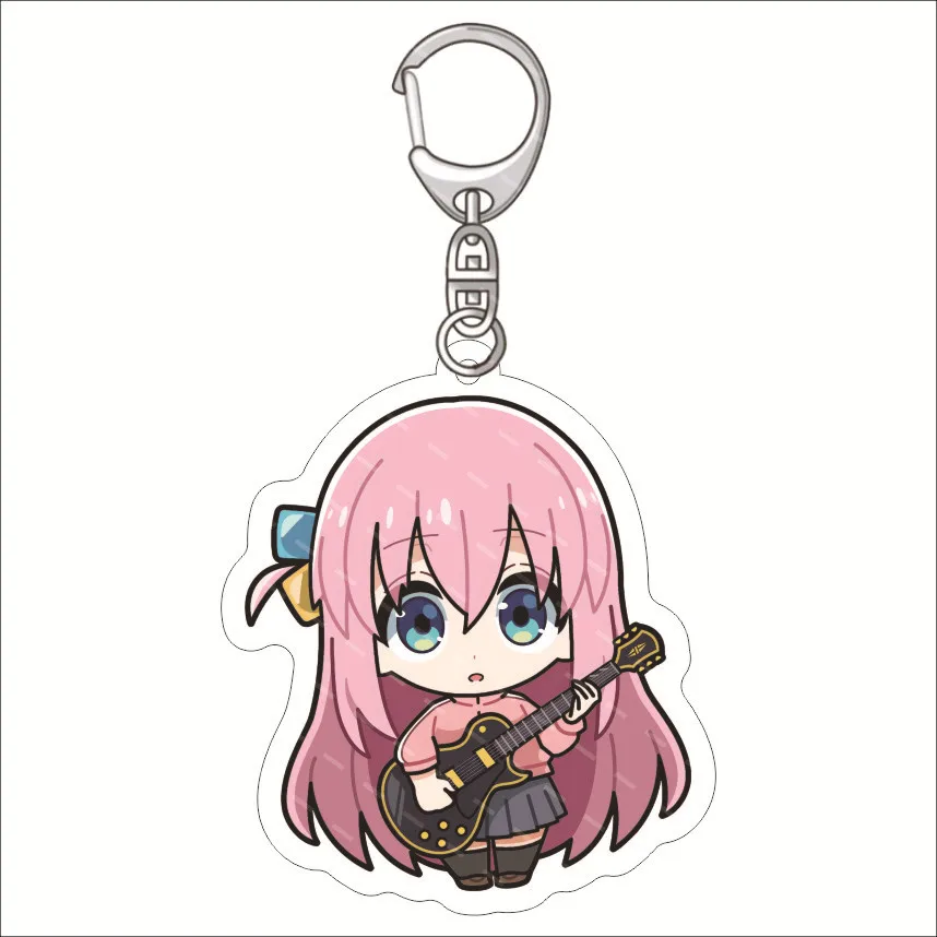 Custom Single and Double Side Printed Translucent Plastic Keychain Colorful Epoxy Acrylic Keycharm for Keys