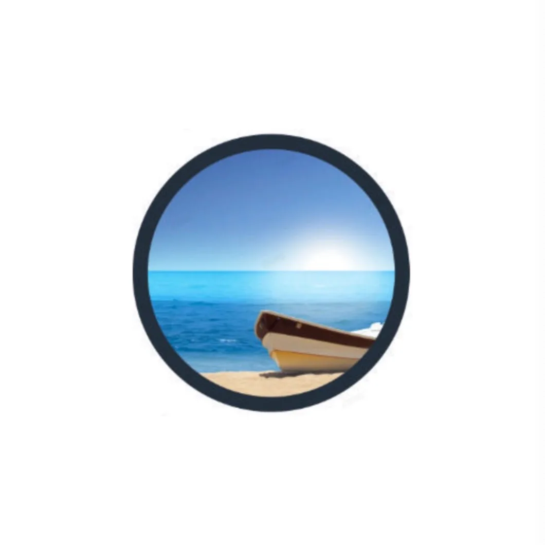 23.6inch 848*848 Indoor Circular Display Round Lcd Tv Screen Display For Advertising
