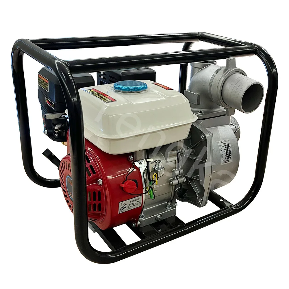Китайский бензиновый двигатель водяной насос 7.5hp оросительный