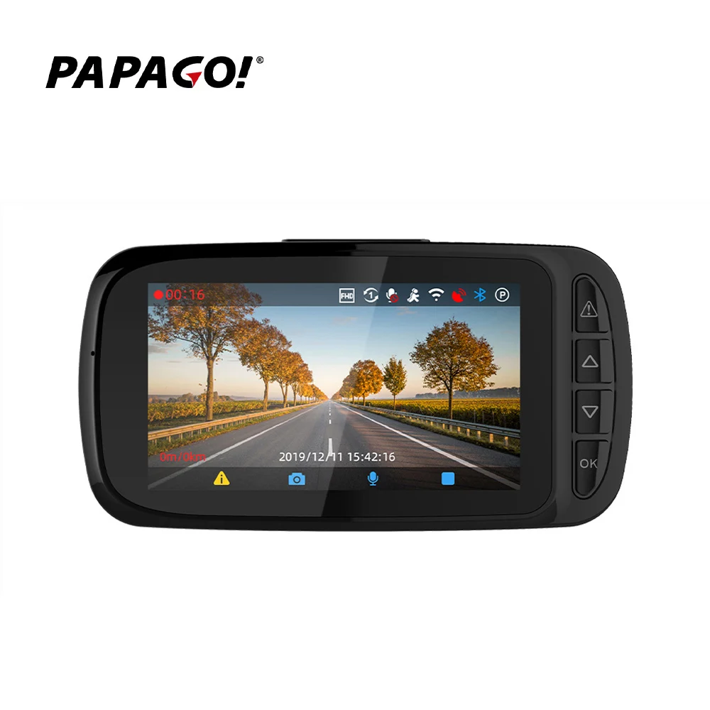 Design Popular PAPAGO D5 Dash Cam Real 4K UHD Wifi Car DVR Dash Cam 3.0 Inch