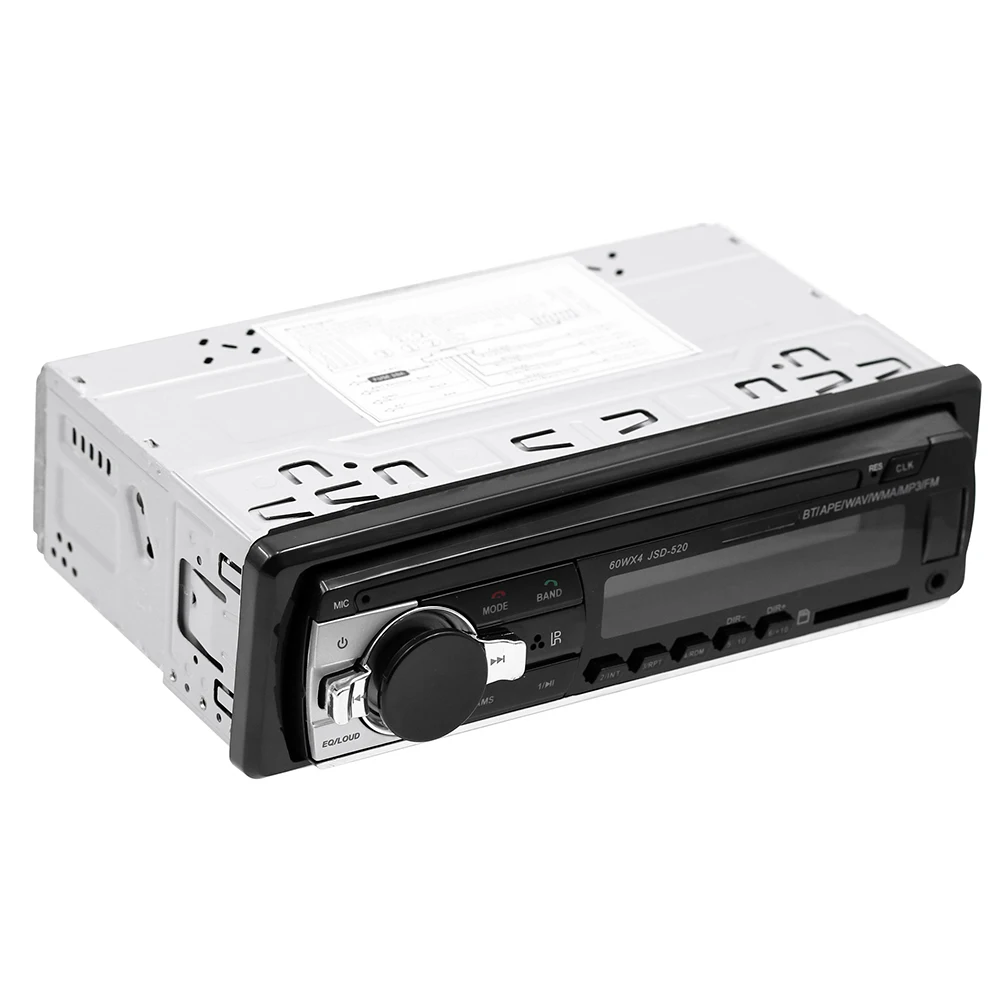 Заводская цена автомобильное стерео 12 В однодиновое радио mp3-плеер с BT FM SD AUX