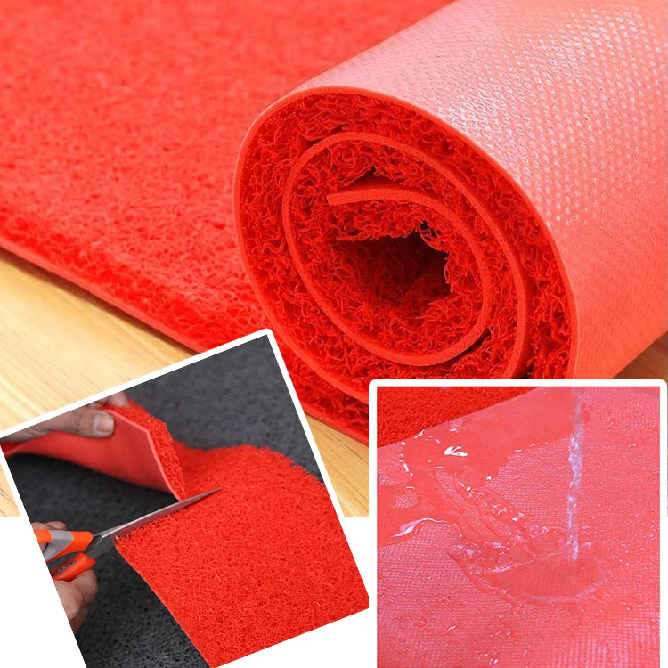 Sri Lanka popular plastic spaghetti pvc coil mat roll