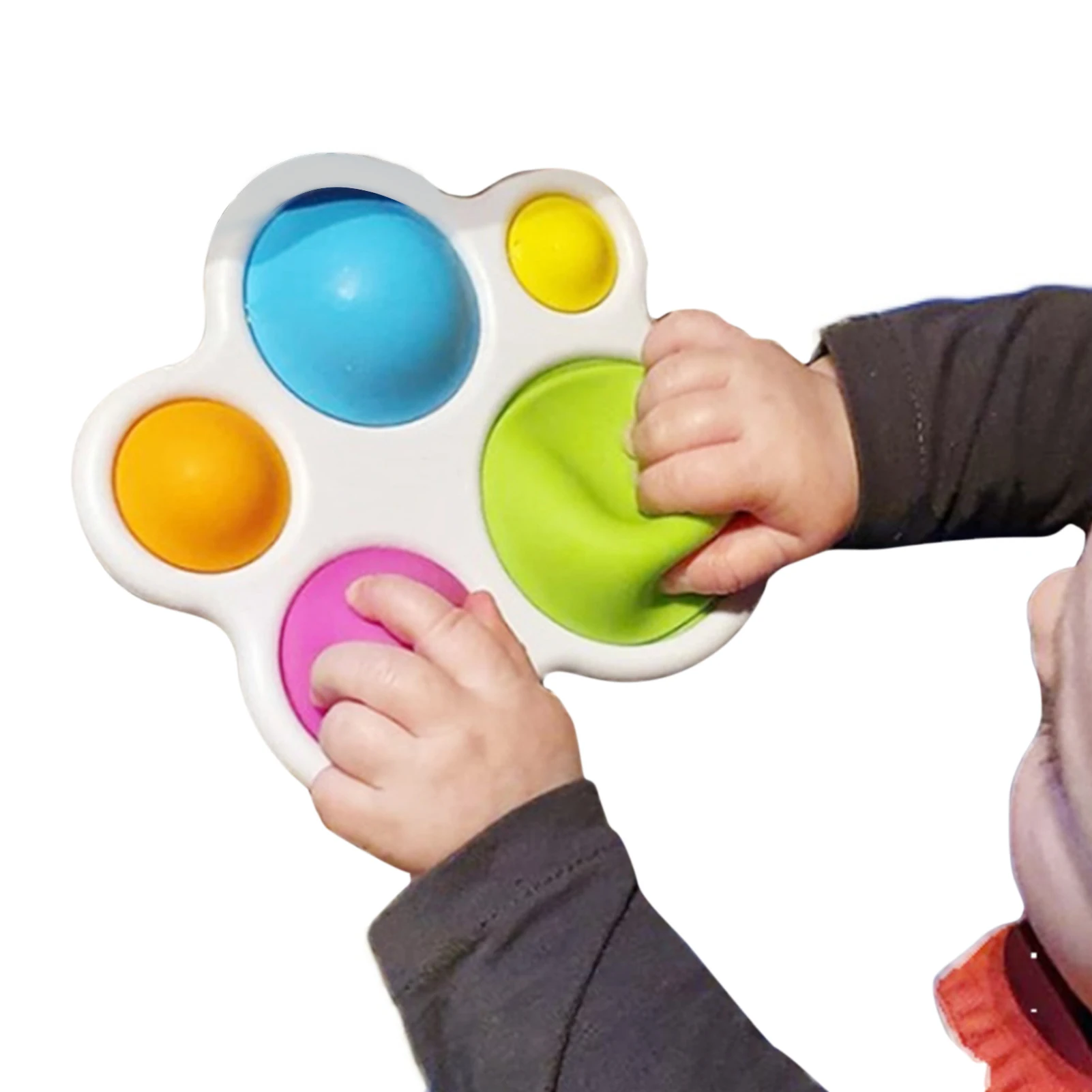 2021 Popular  fidgets toy different color top product push bubble fidget sensory toys for every kind of industry people