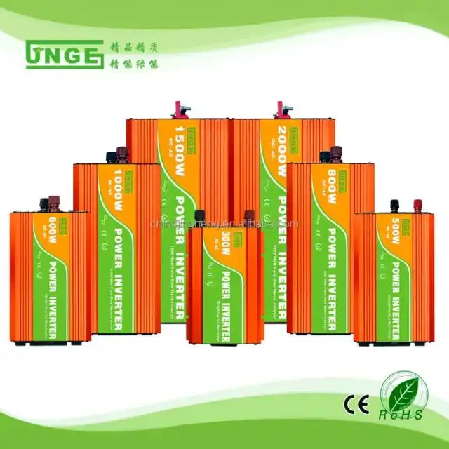 Pure Sine Wave Inverter 50Hz 60Hz 3000W  DC 12V 24V To AC 220V inverter