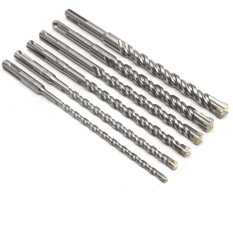 China Supplier Concrete Hammer Cross Tip 4 Cutters 4 Flutes SDS Plus Drill Bits