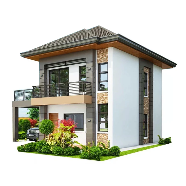 Prefab Villa House Luxury Light Steel Modular Ready Made House Prefabricated Homes
